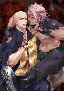 Black Monk And Pink Eumma [On-Going]